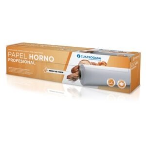 CUATROGASA PAPEL DE HORNO ROLLO  380MM 100M