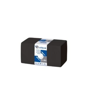 SERVILLETAS 20X20 NEGRA 1/4 PP 2C 4500 UNDS