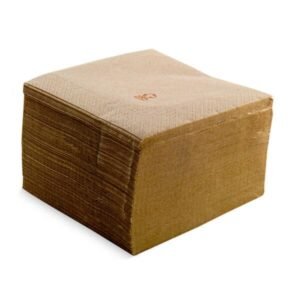 SERVILLETAS 40X40 1/4 2C CNF NATURAL 1000 UNIDADES