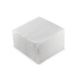 SERVILLETAS BLANCA 30X30 1/6 GOFRADA 6750 UNDS