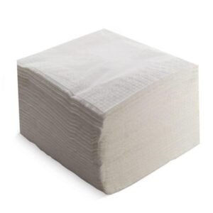 SERVILLETAS BLANCA 40X40 1/4 2C CNF 2400 UNDS