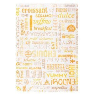 BOLSA PARA CROISSANTS PAROLE 19X8X26 PACK 500 UNIDADES