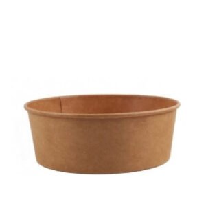 BOL ENSALADA CARTON KRAFT Ø18,7cm. 1200cc
